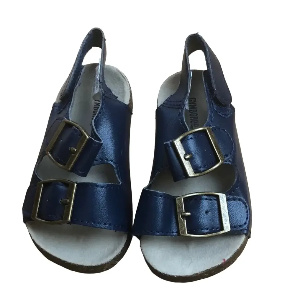 🍭*6/$30* Gymboree navy buckle Velcro sandals - 3